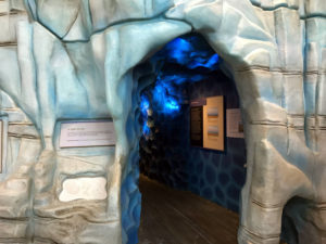 Ice Cave at the Museum of the Earth in Ithaca, New York