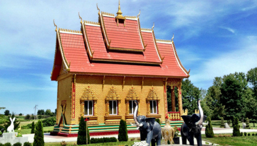 Wat Pa Lao Buddaram in Rush, NY - Featured Image