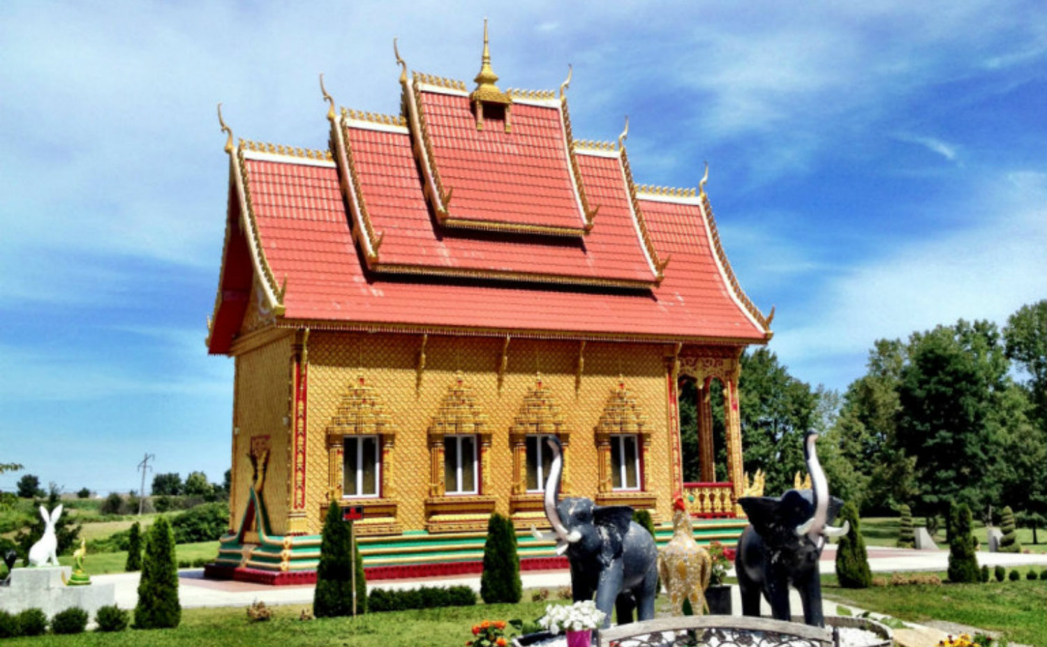 Wat Pa Lao Buddhadham – Rush, NY