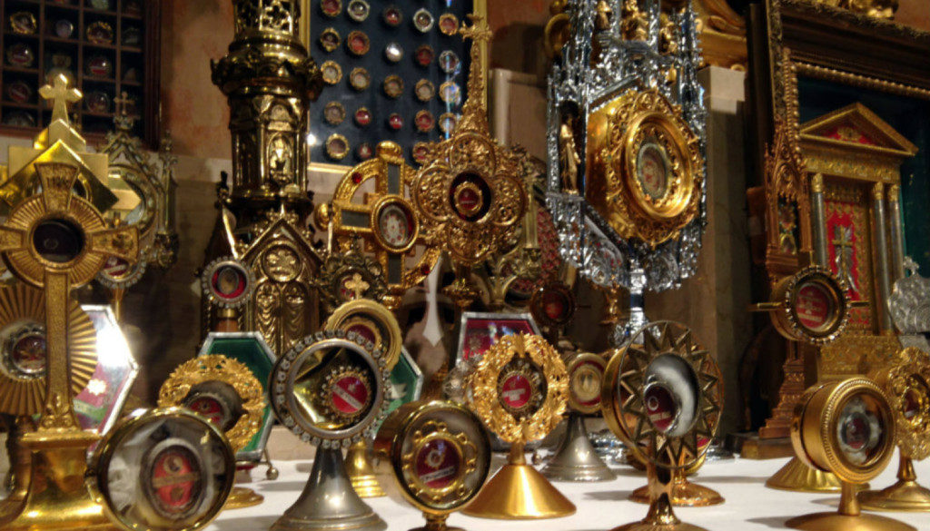 Relic Collection at St. John Gualbert's Church in Buffalo, NY - Featured Image