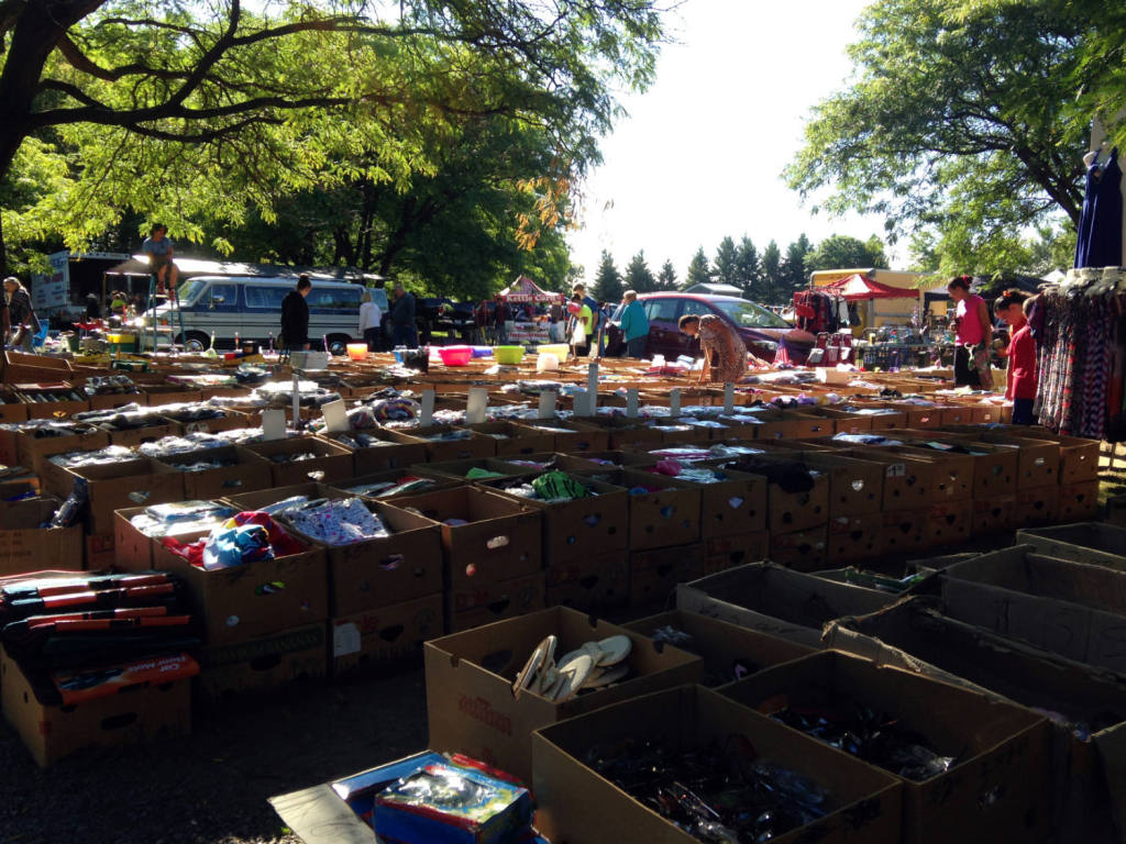 East Avon Flea Market - Boxes