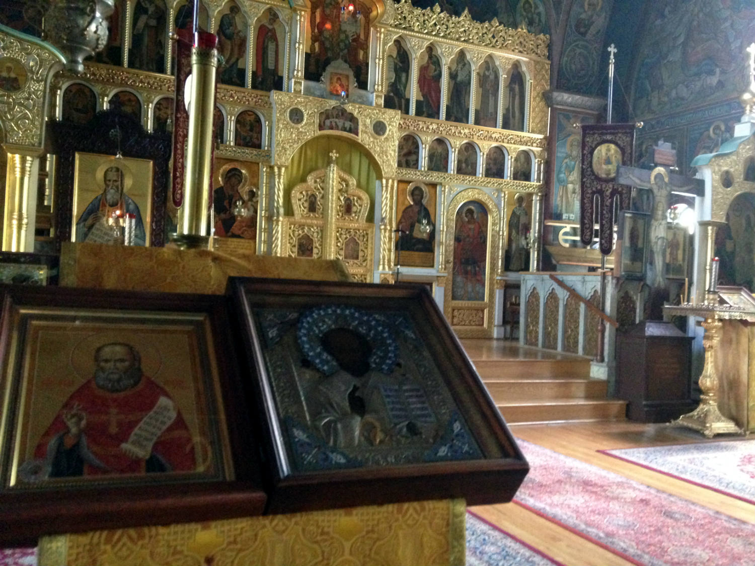 Holy Trinity Monastery - Jordanville, NY Church #1 Icons