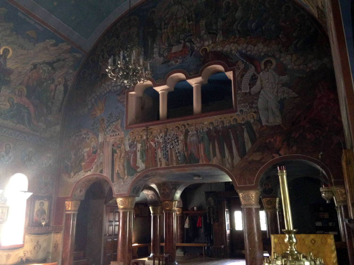 Holy Trinity Monastery - Jordanville, NY Church #1 Icons Nave