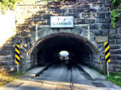 The Medina Culvert - Medina, NY - South Entrance Closeup