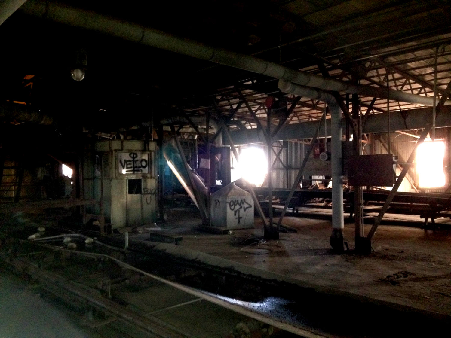 Conveyor Belt in the American Silo; Buffalo, NY