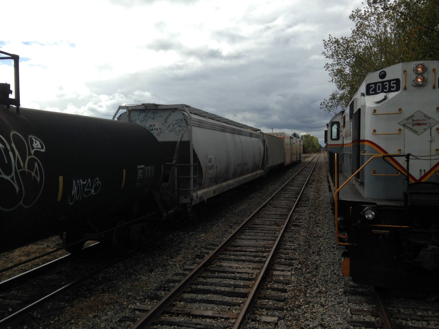 Trains and Railroad Tracks in Lockport, NY