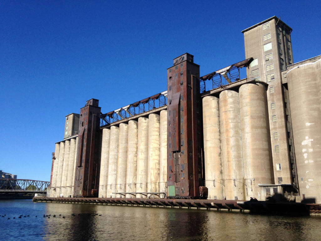 Silo City Grain Elevators in Buffalo, NY