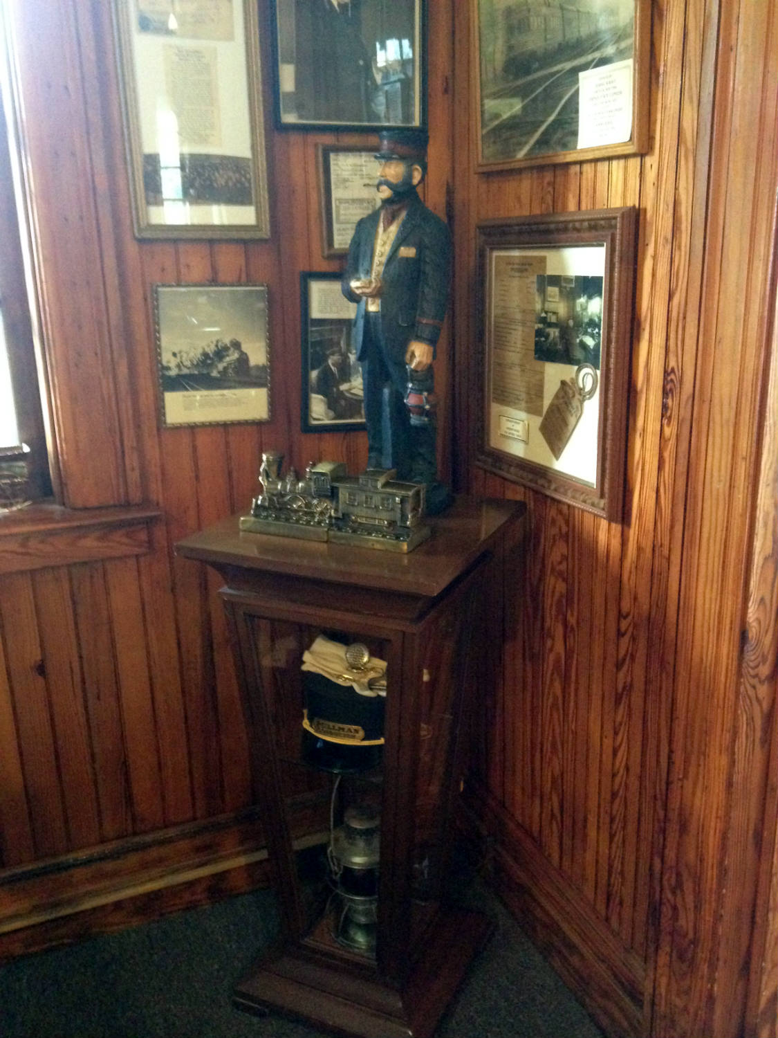 Collectibles at Medina Railroad Museum