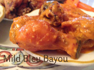 The Mild Bleu Bayou Chicken Wing at Abigail's Restaurant in Waterloo, NY