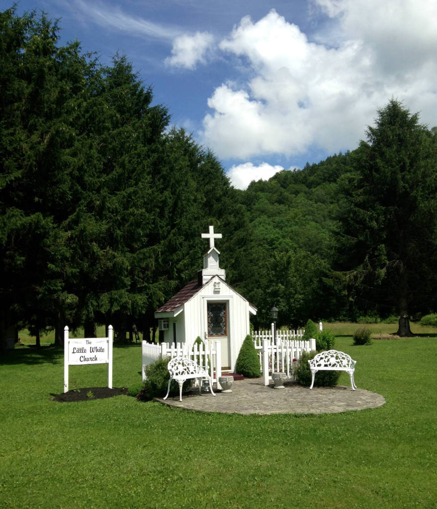 The Little White Church of Great Valley, NY