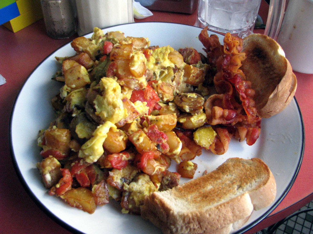 Italian Frittata at the Pok-A-Dot in Batavia, NY