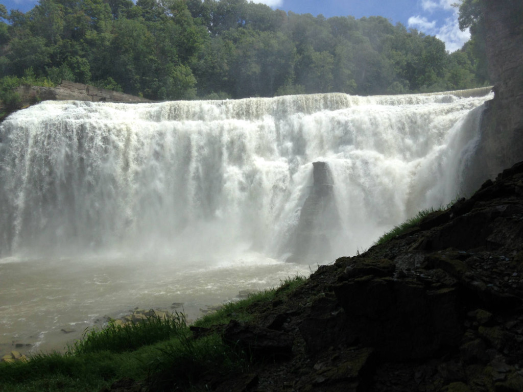 Lower Falls of the Genesee River in Rochester