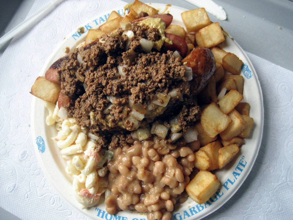 Garbage Plate Nick Tahoe's - Rochester, NY