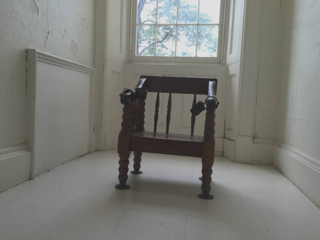 Restraint Chair at the Utica Asylum