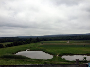 Catskill Mountain Backdrop at Kelder's Farms in Kerhonkson, New York