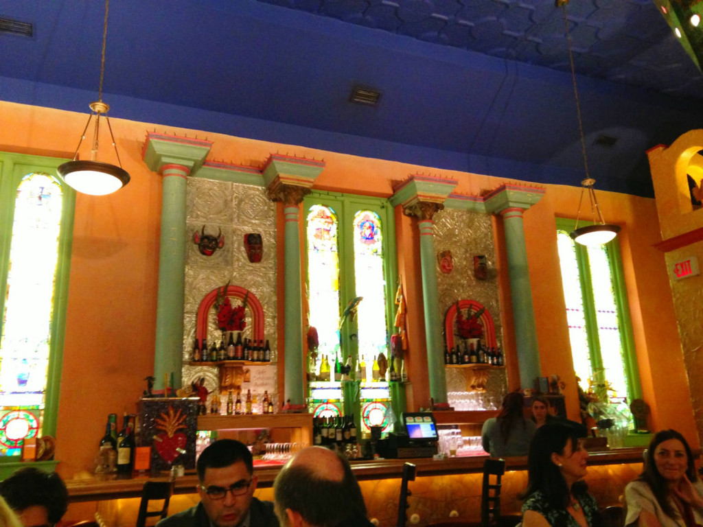 Bar in The Mission Restaurant in Syracuse, New York