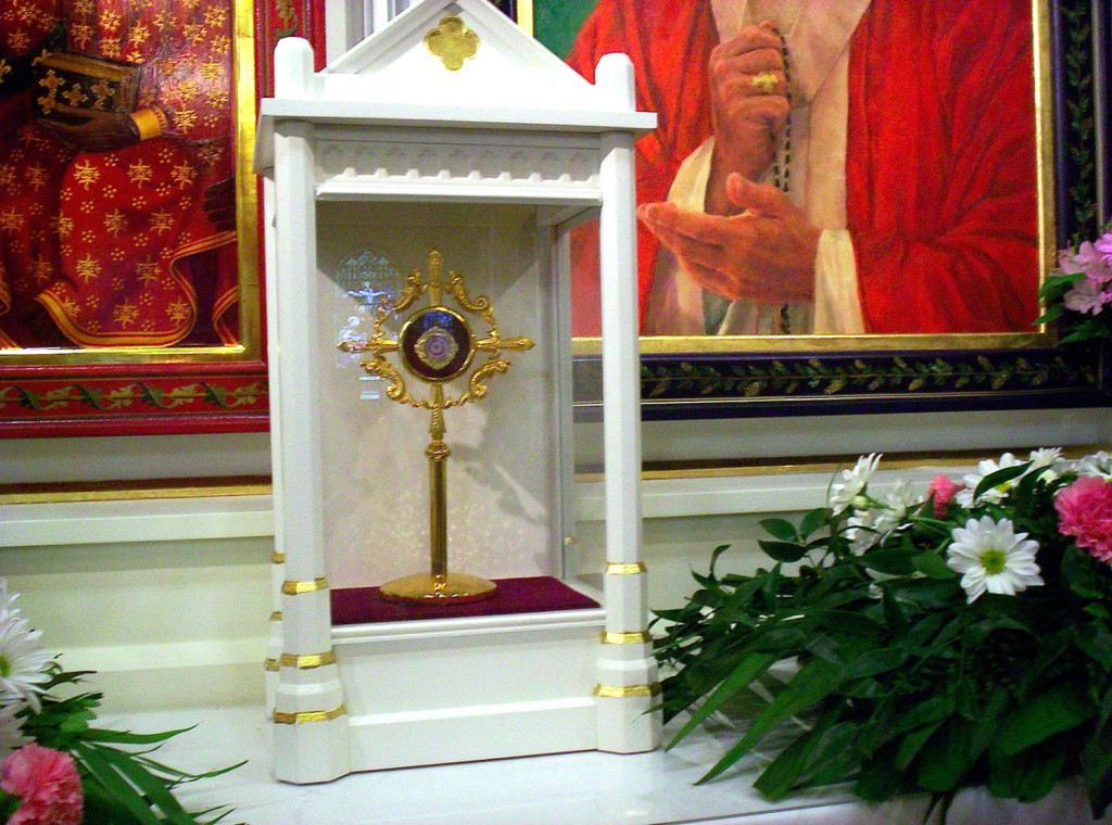 Pope John Paul II Relic at St. Stanislaus Kostka Church in Rochester, New York