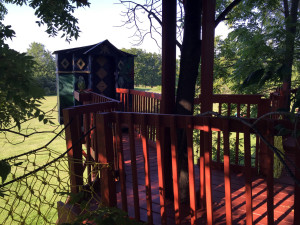 The Wizard's Den Treehouse in Geneseo