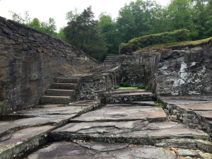 Stairs and Stones at Opus 40 in Saugerties, New York