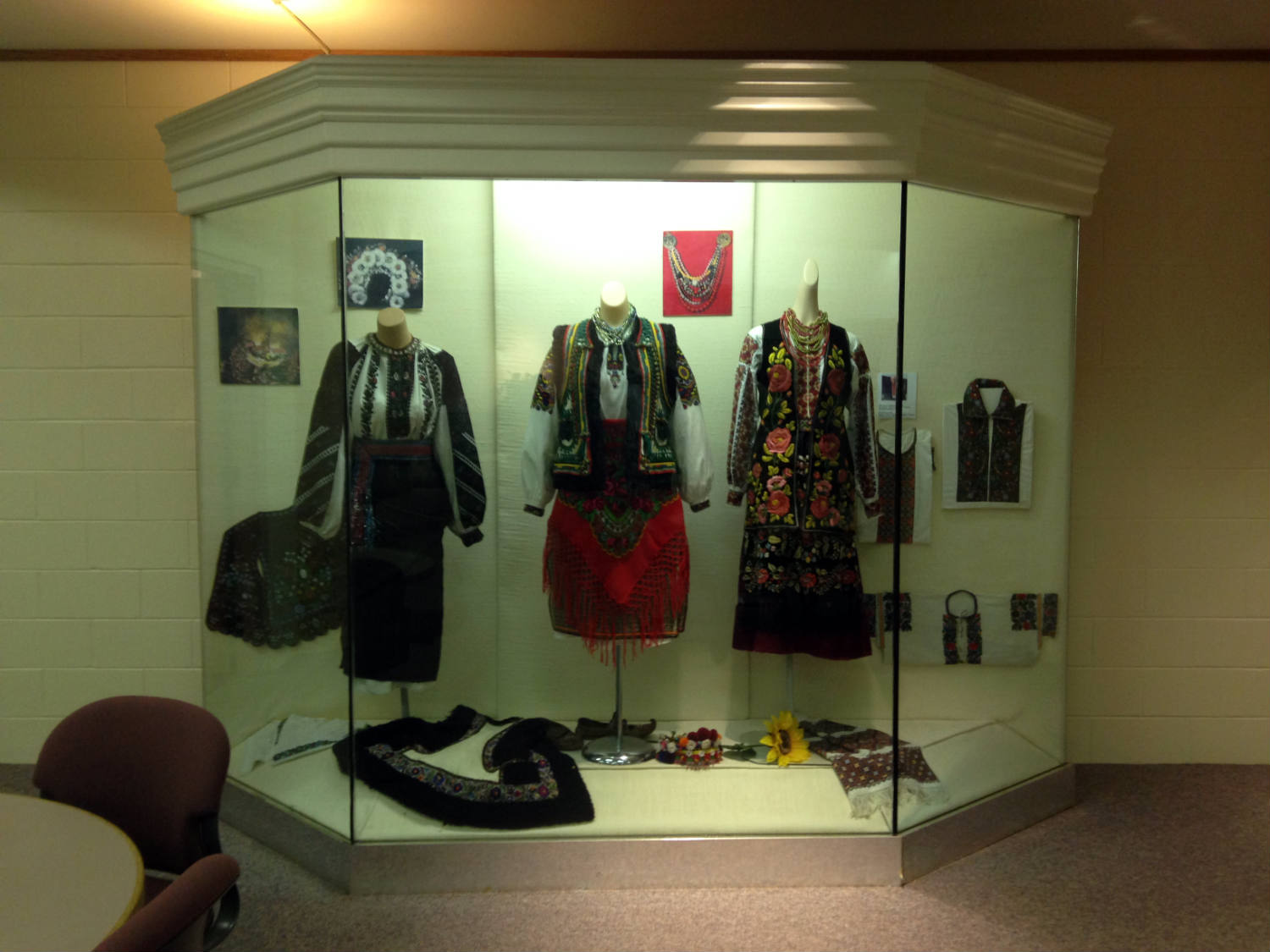 Traditional Ukrainian Costumes at St. Josaphat's Church in Rochester, New York