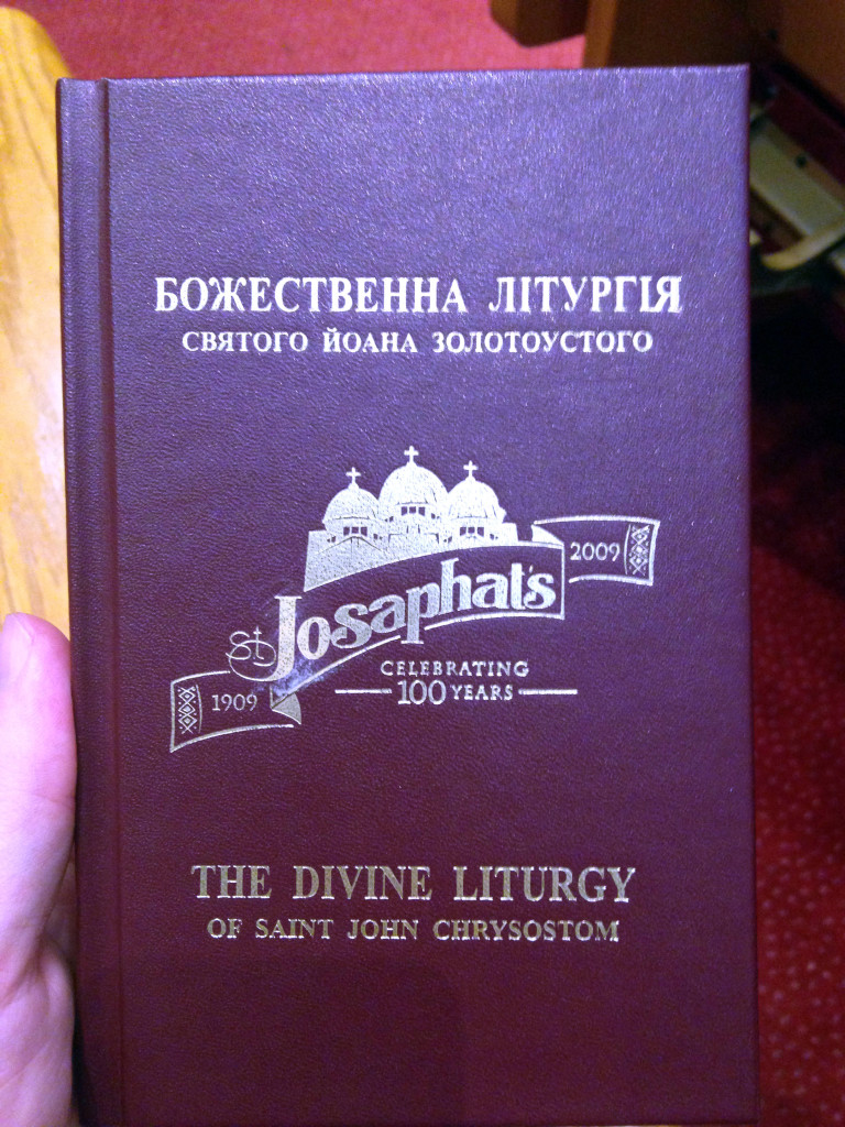St. Josaphat's Church Liturgy Book