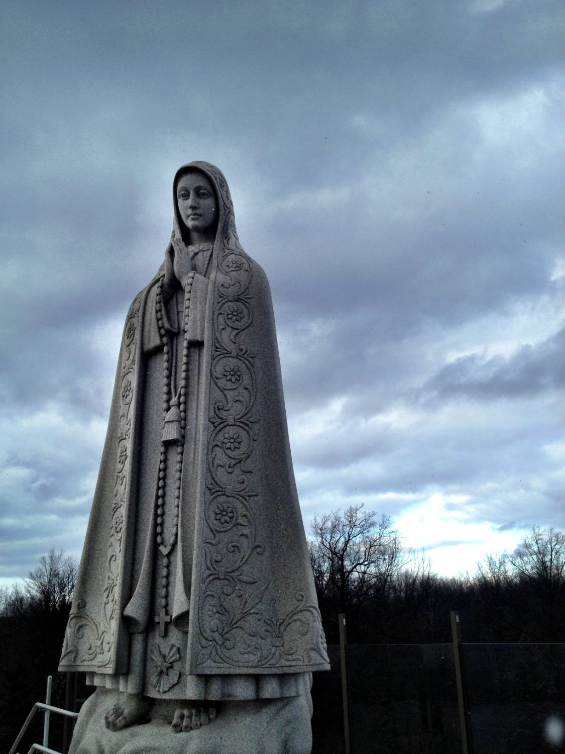 Our Lady of Fatima Statue in Lewiston, New York