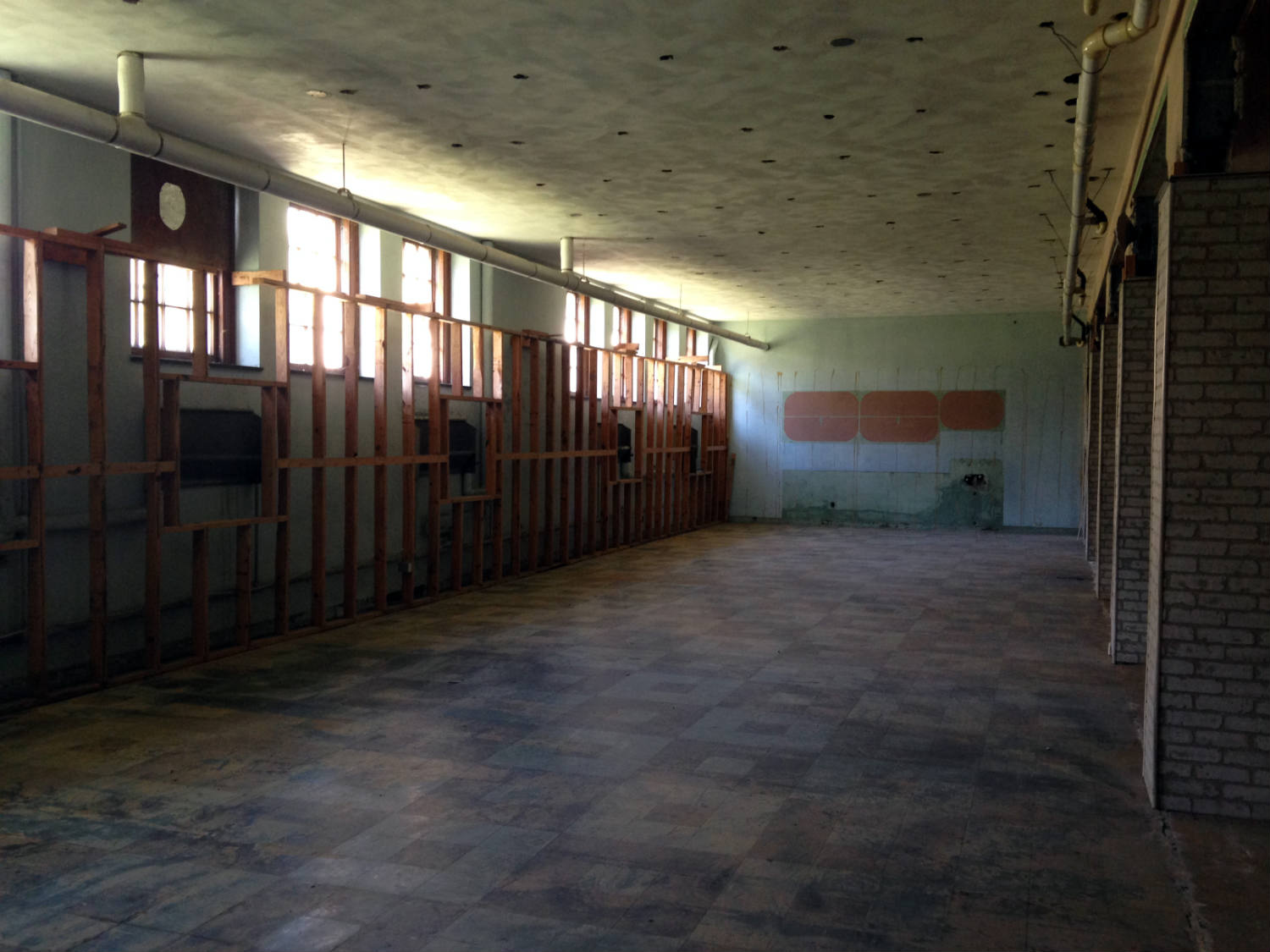 Former Cafeteria in the former St. Michael's Mission in Conesus, NY