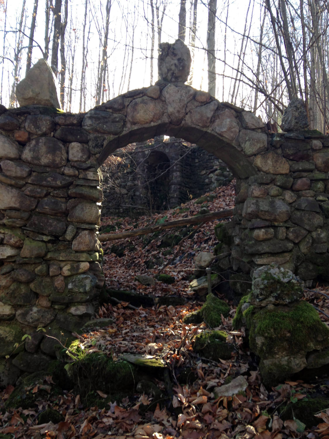 Grotto Entrance at former St. Michael's Mission in Conesus, NY