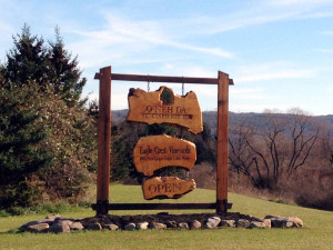 O-NEH-DA Winery Sign in Conesus, NY