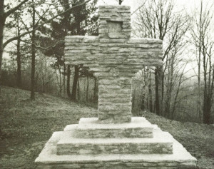 The Stone Cross on Sandy Hill in Wayland