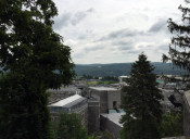 View from the Chapel at West Point Military Academy