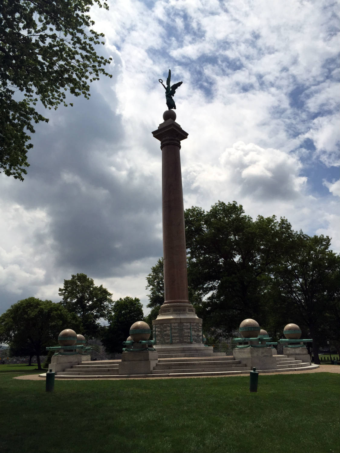 Statue at West Point Military Academy in New York