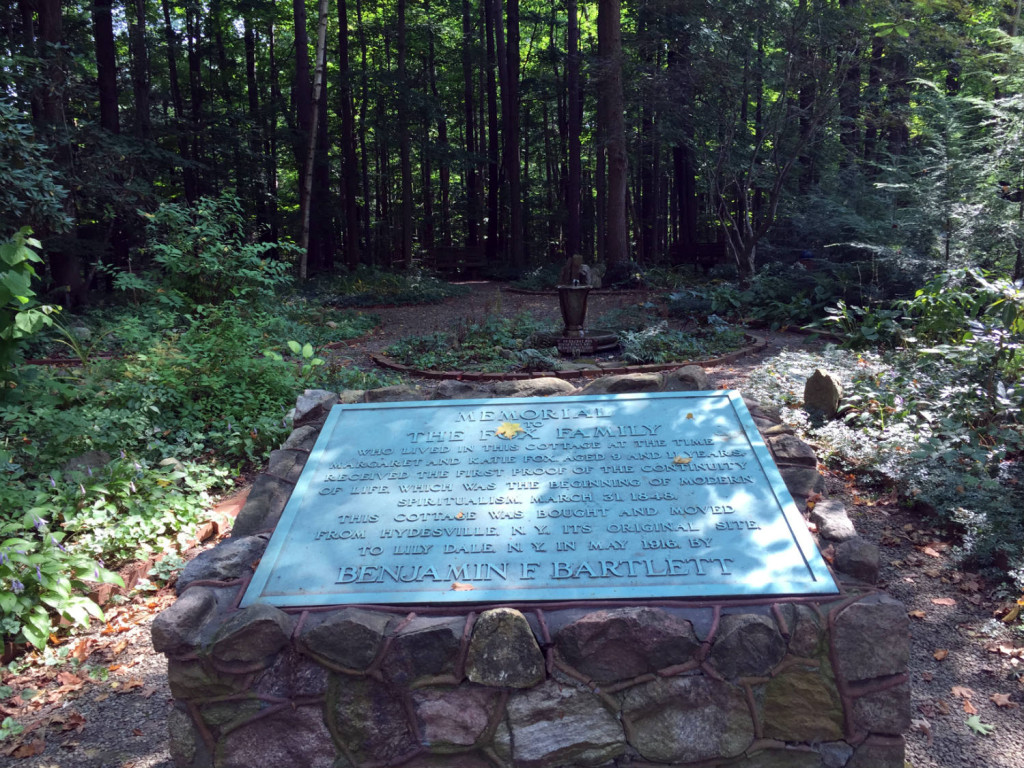 Fox Home Memorial in Lily Dale