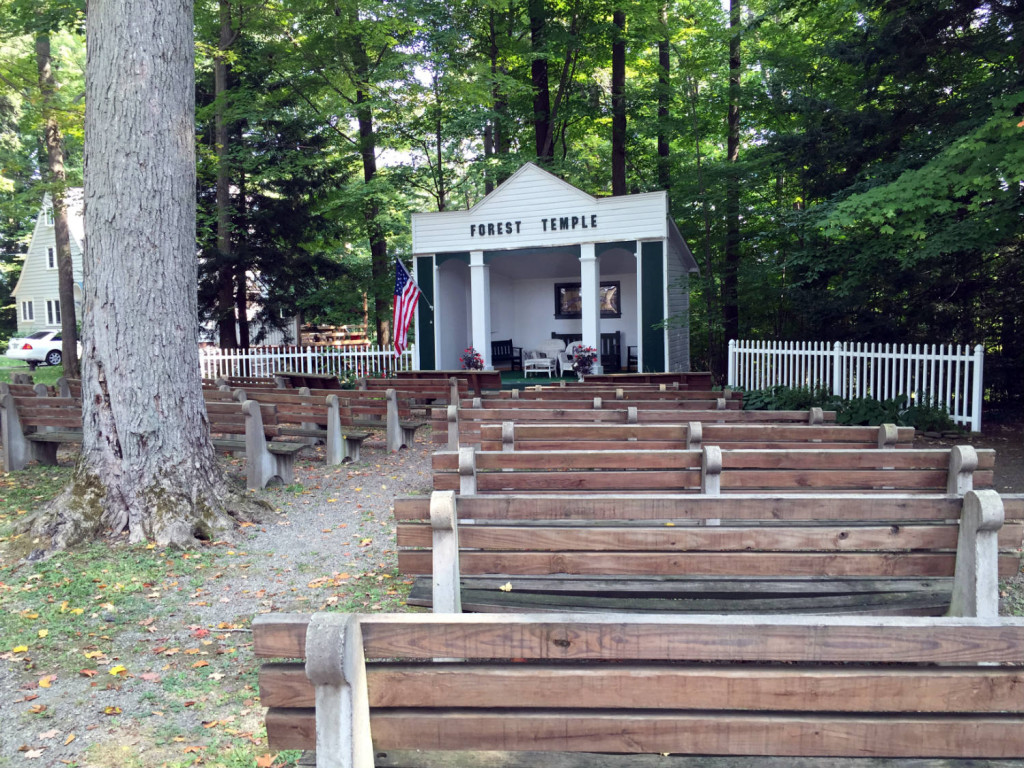 Forest Temple at Lily Dale, NY