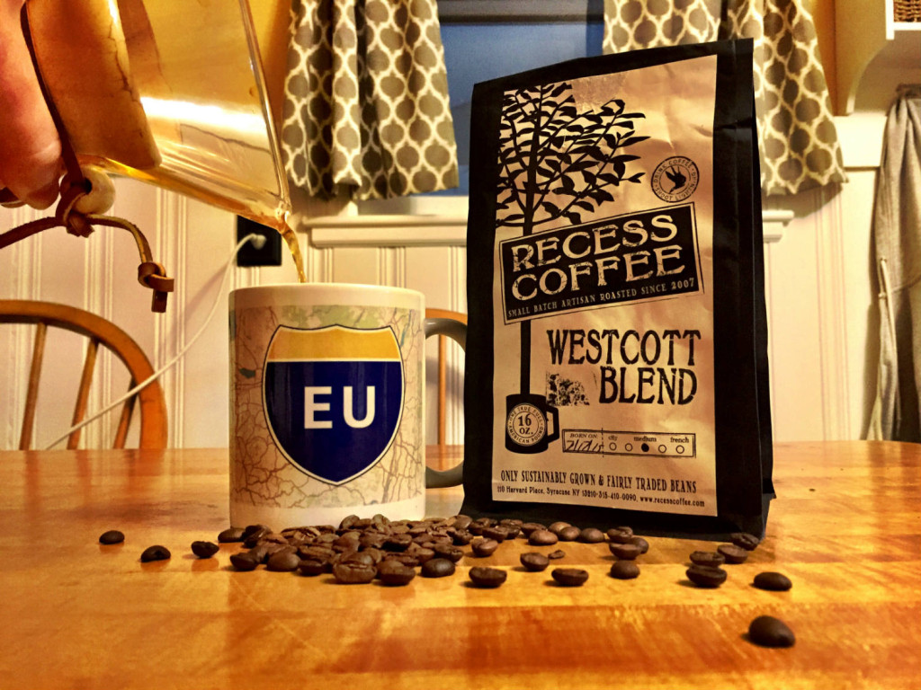Recess Coffee and Exploring Upstate Mug