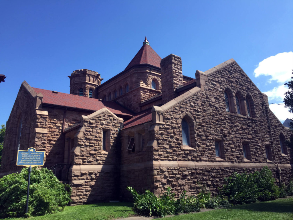 Pullman Memorial Universalist Church in Albion, New York