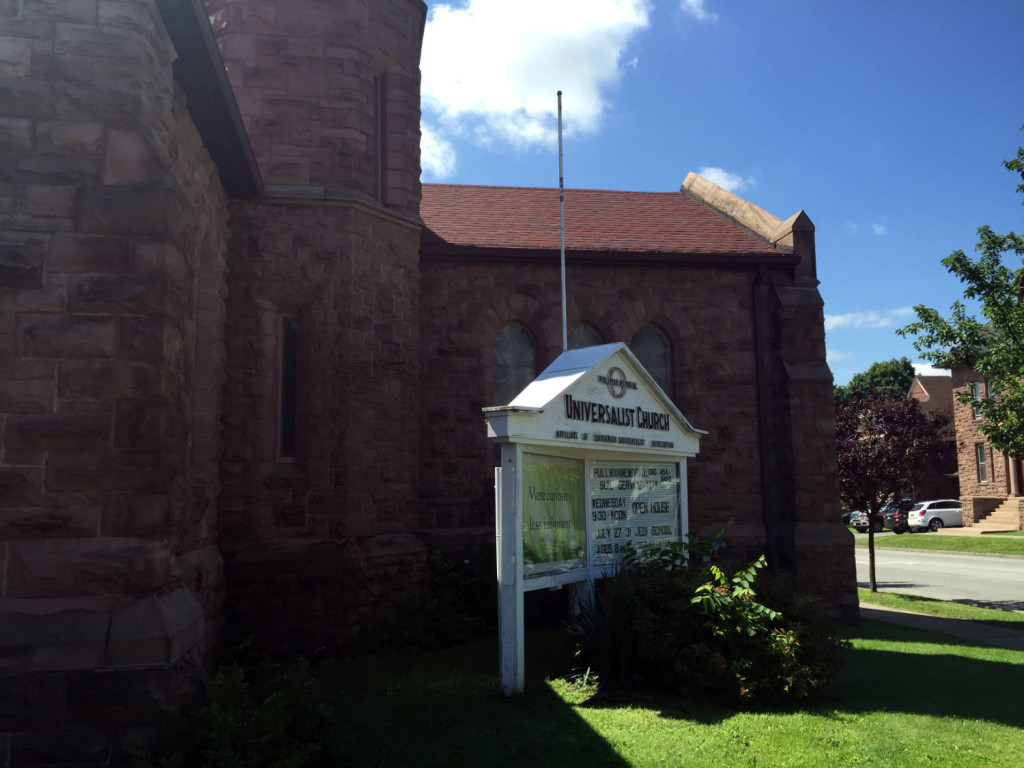 Pullman Memorial Universalist Church in Albion, New York