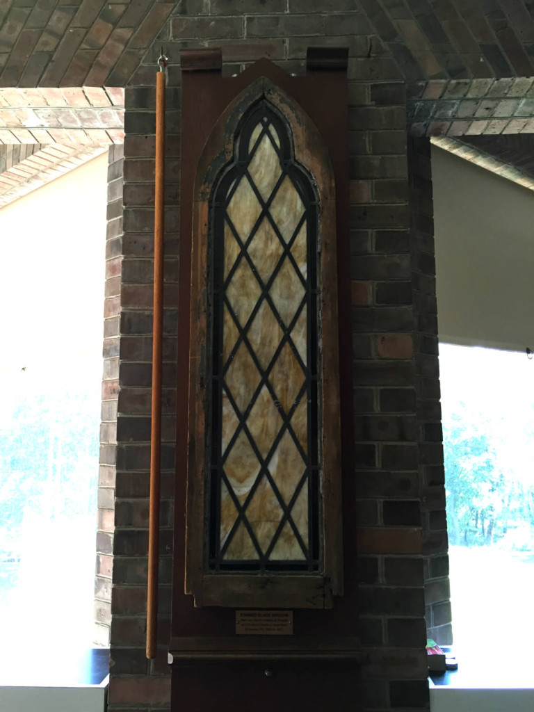 Stained Glass Window from Original First Unitarian Church of Rochester