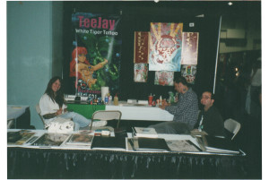 The White Tiger Tattoo crew at a convention