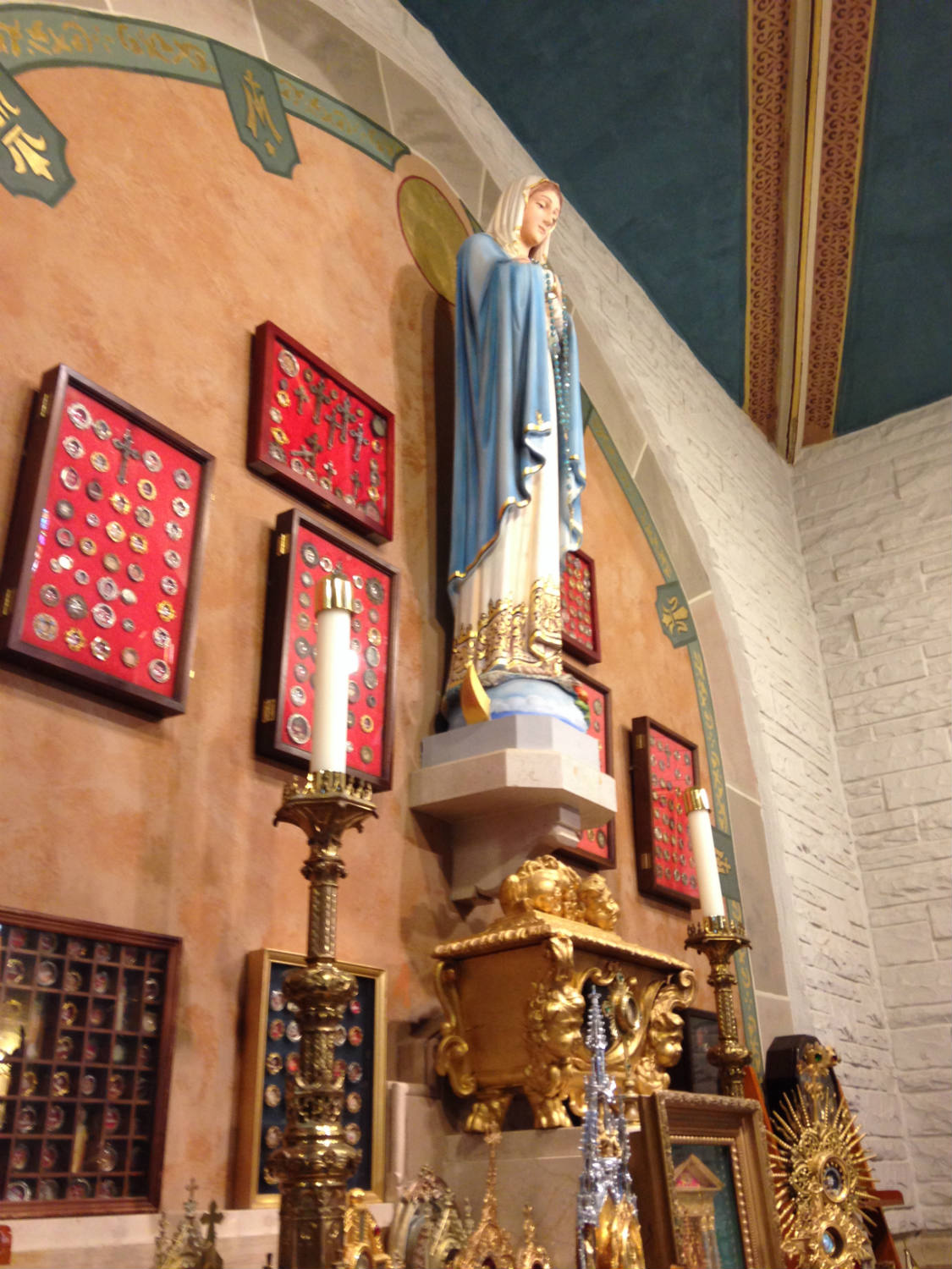 Relic Collection at St. John Gualbert's Church in Cheektowaga, NY