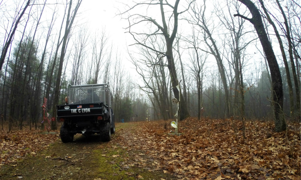 The C Lyon Sculpture Park in Horseheads, New York ATV and Path