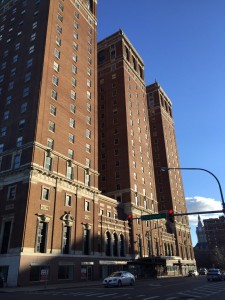 Statler Towers in Buffalo, New York