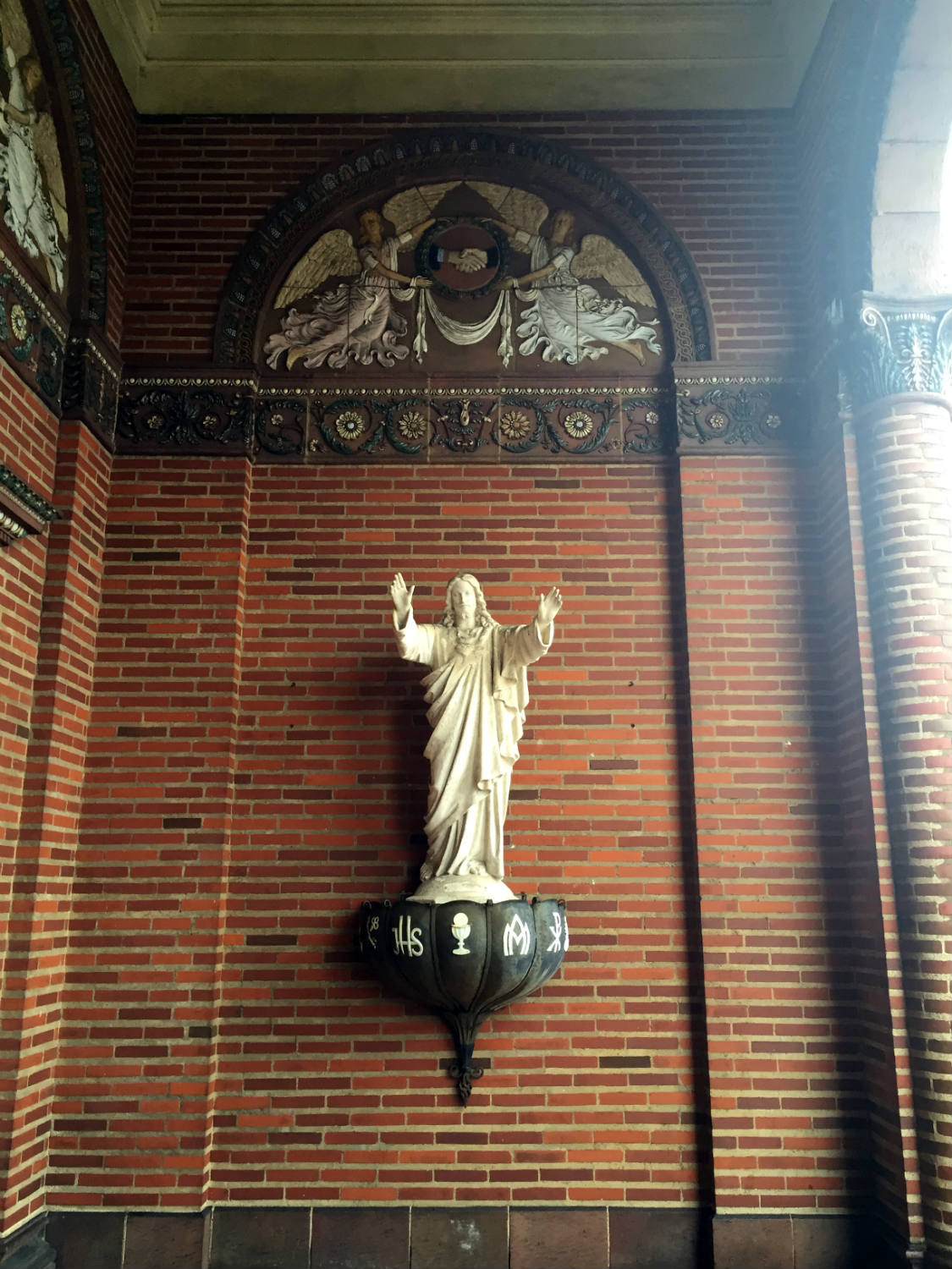 St. Luke's Mission portico in Buffalo, New York