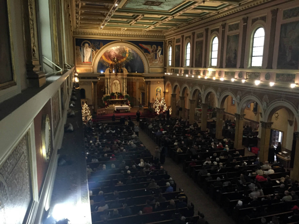 Buffalo Mass Mob at St. Luke's Mission in Buffalo, New York