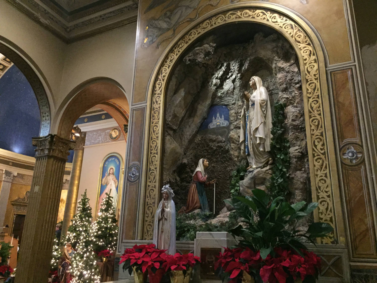 Side Altar in St. Luke's Mission in Buffalo, New York