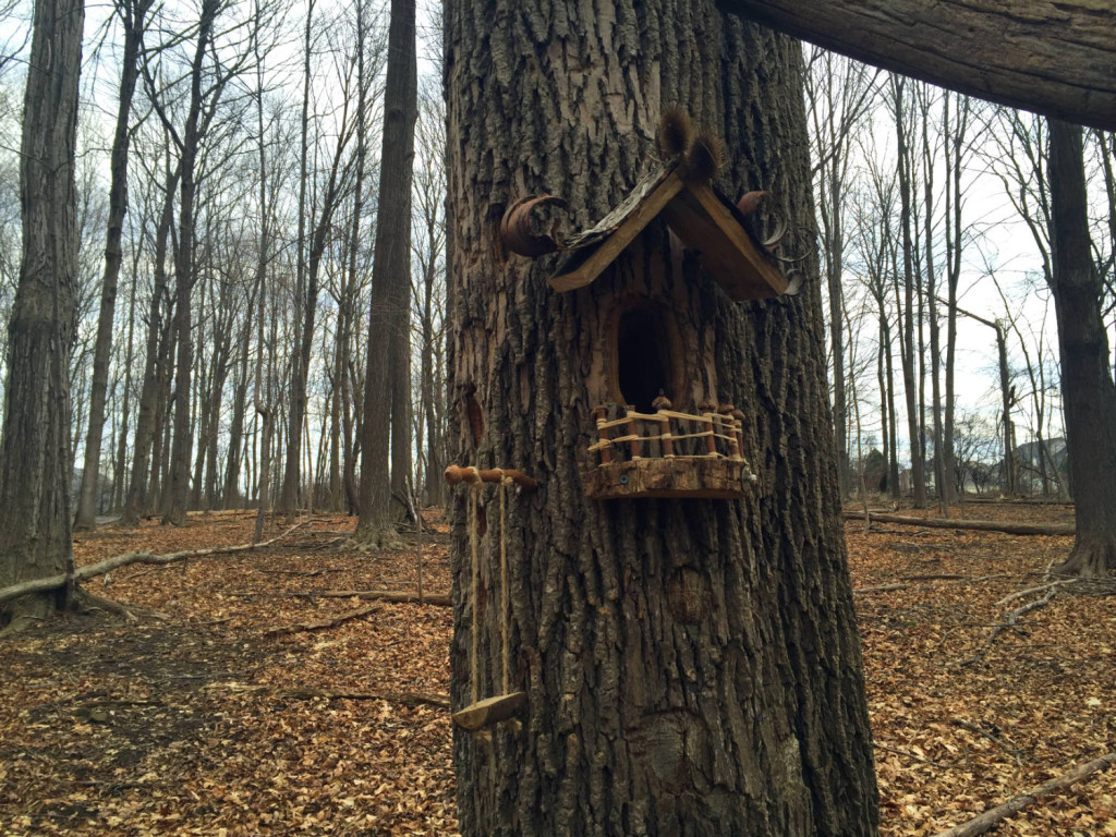 Fairy Village House at Tinker Nature Park in Henrietta, New York