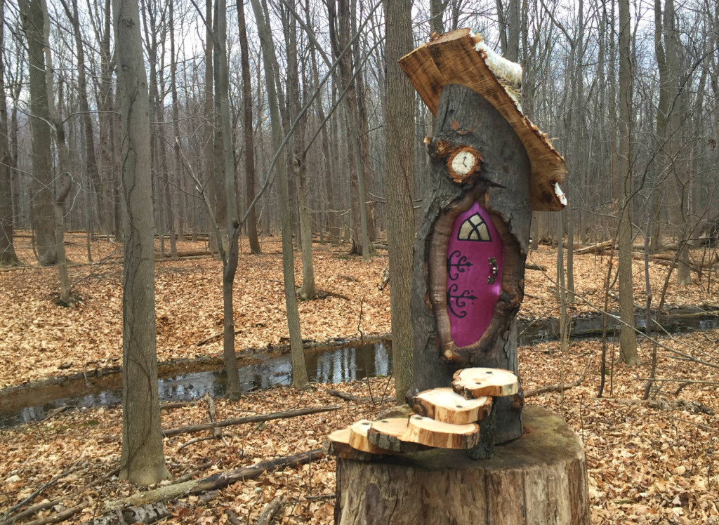 Fairy Village House at Tinker Nature Park in Henrietta, New York