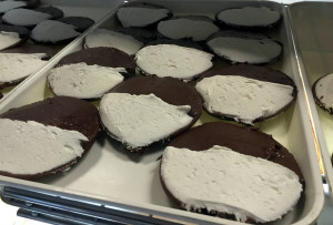 Halfmoon Cookie at Gingerbread Bake Shop in Utica, New York