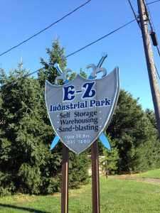 E-Z Industrial Park in Rochester, NY Signage