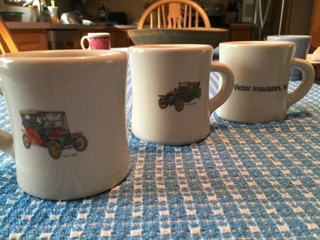 Victor Car Collection Coffee Mugs